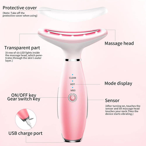 3-in-1 Thermal Facial Massager — Sculpt, Tone & Rejuvenate