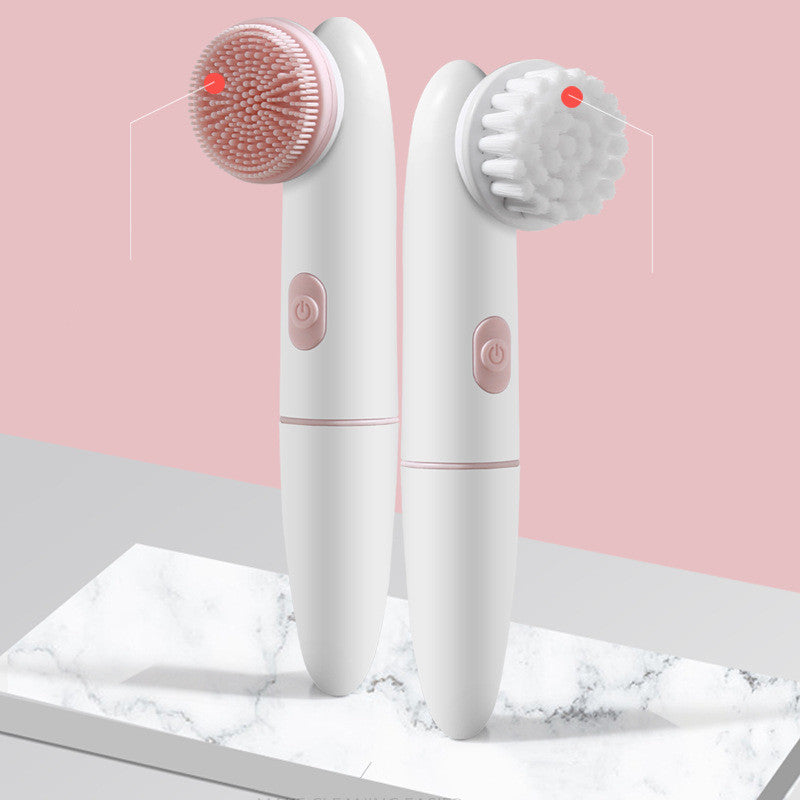 Sonic Silicone Facial Cleansing Brush — Deep Pore Cleaner
