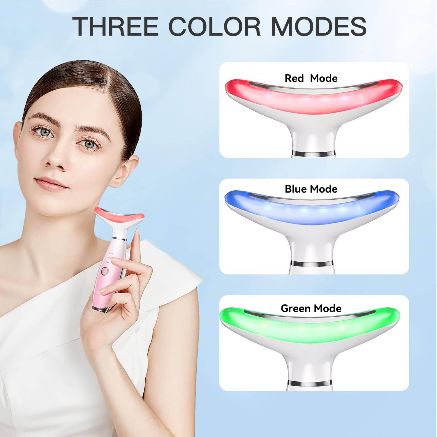3-in-1 Thermal Facial Massager — Sculpt, Tone & Rejuvenate