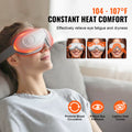 Heated Eye Massager — Bluetooth Music, 5 Modes, Foldable