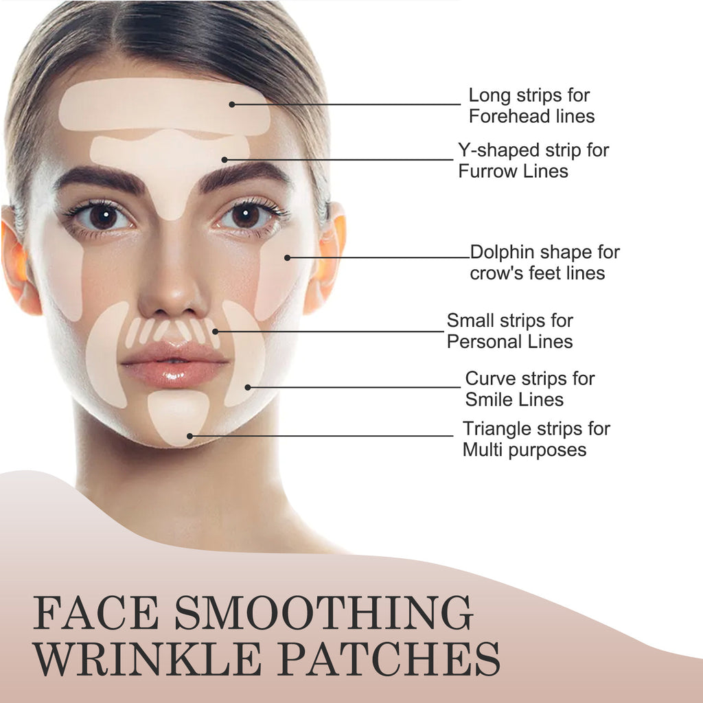 Overnight Anti-Wrinkle Face Lifting Patches — Collagen & Vitamin E