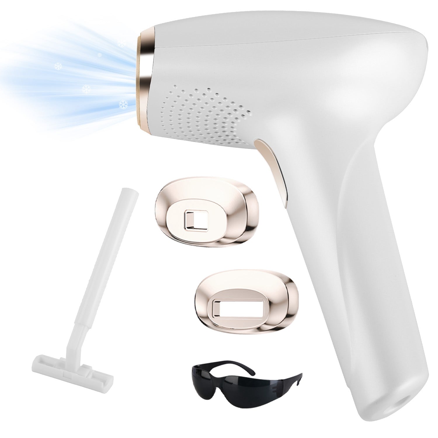 IPL Hair Removal Device — 3-in-1 Ice Cooling, 999,999 Flashes